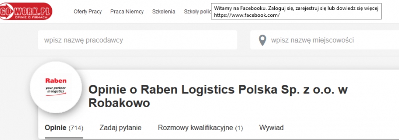 Raben - opinie na gowork.pl